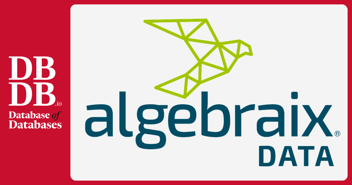 Algebraix · Database of Databases