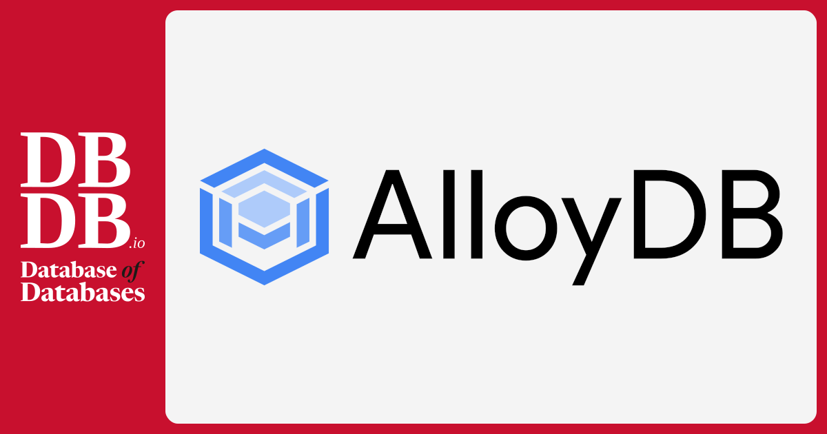 AlloyDB · Database of Databases