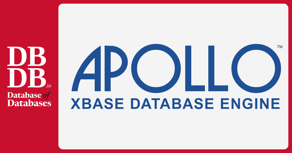 Apollo · Database of Databases