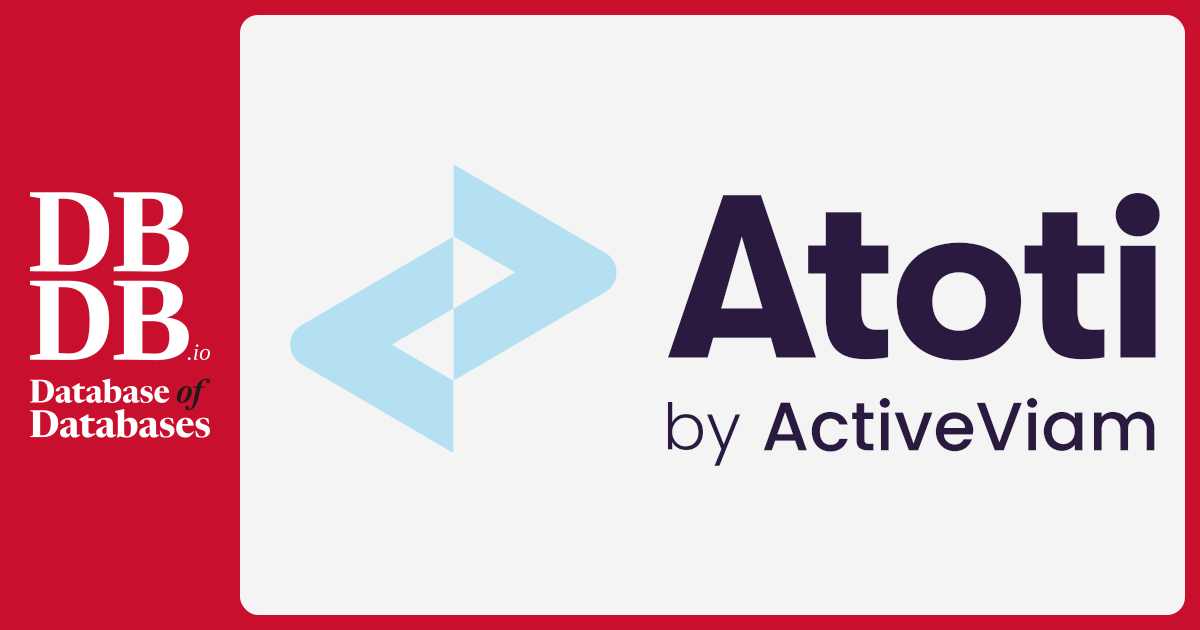 Atoti · Database of Databases