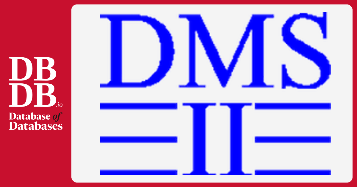 DMSII · Database of Databases