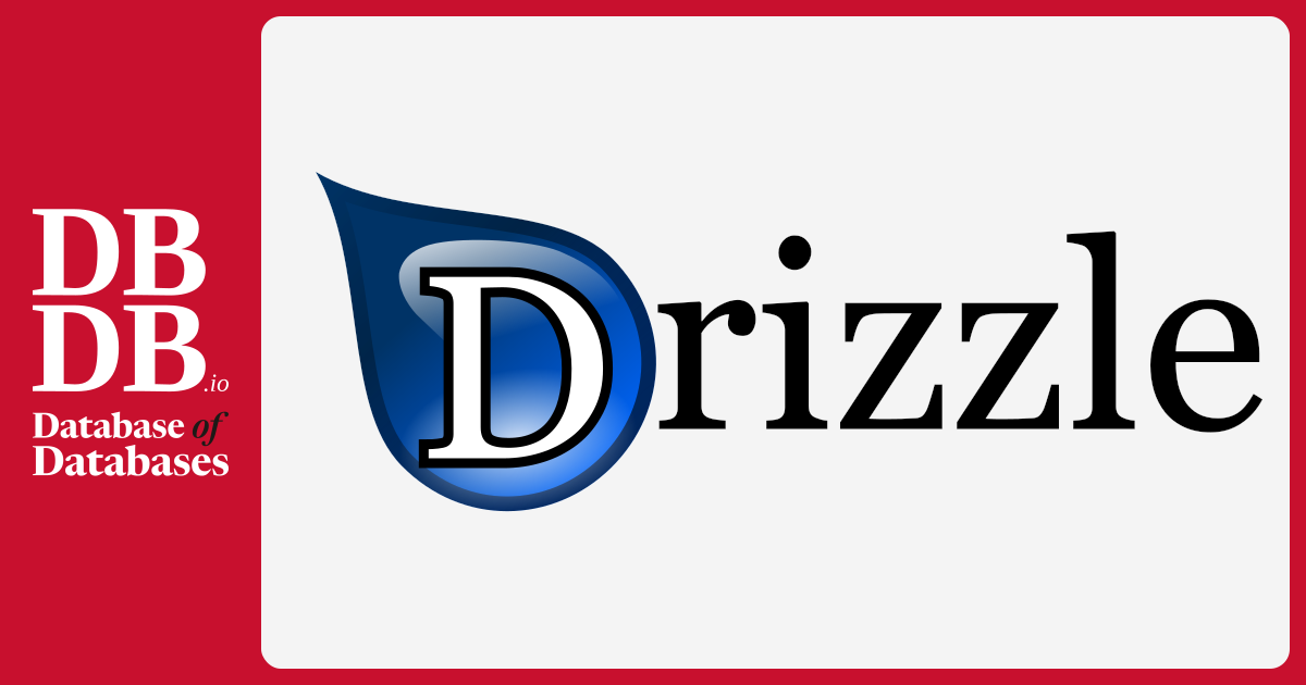 Drizzle · Database of Databases
