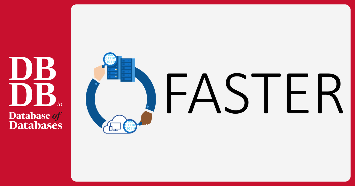 FASTER · Database of Databases