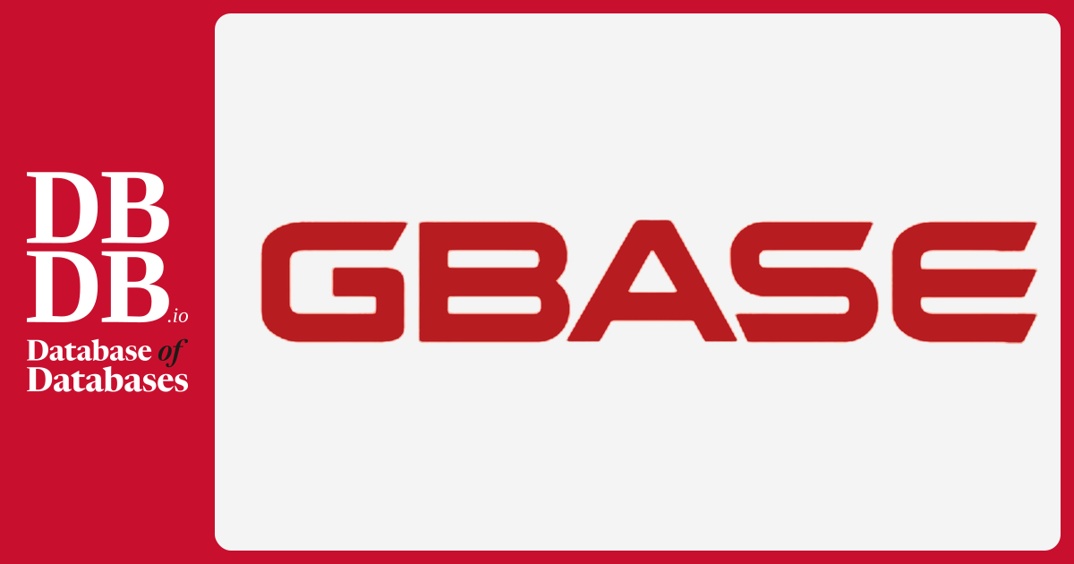 Gbaseg GBase · Database of Databases