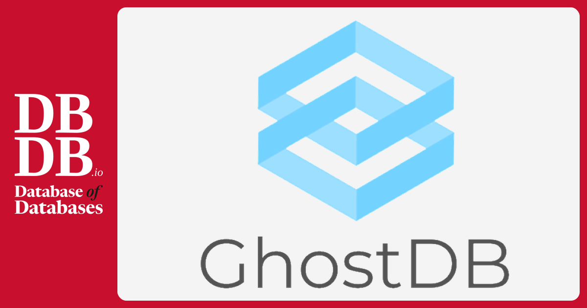 GhostDB · Database of Databases
