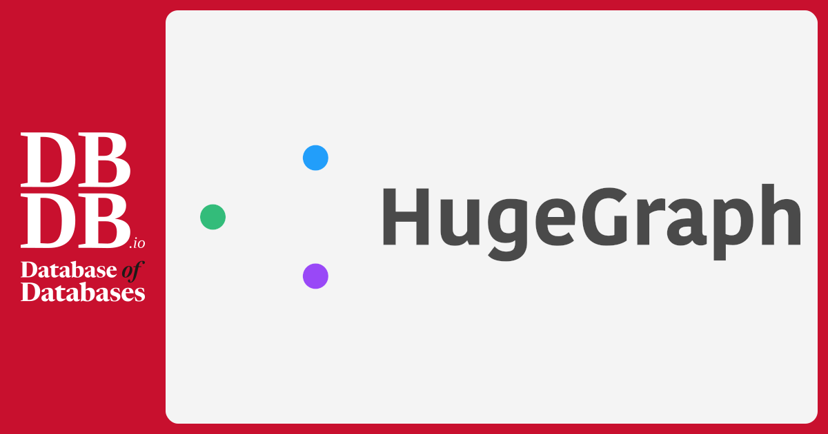 HugeGraph · Database of Databases
