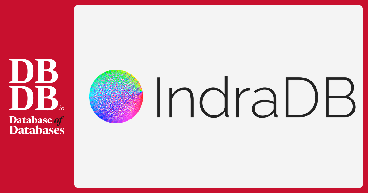 IndraDB · Database of Databases