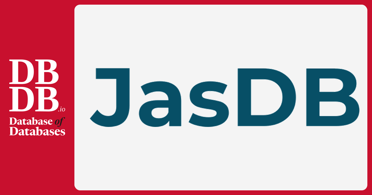 JasDB · Database of Databases