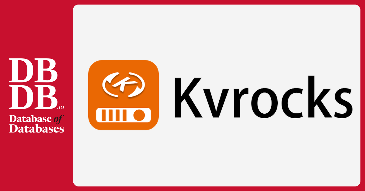 Kvrocks · Database of Databases