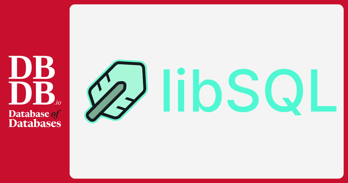 libSQL · Database of Databases