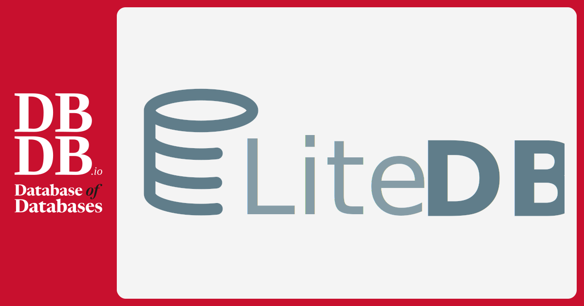 LiteDB · Database of Databases