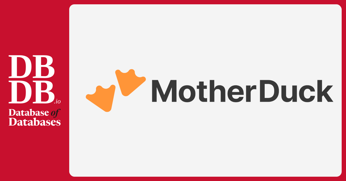 MotherDuck · Database of Databases