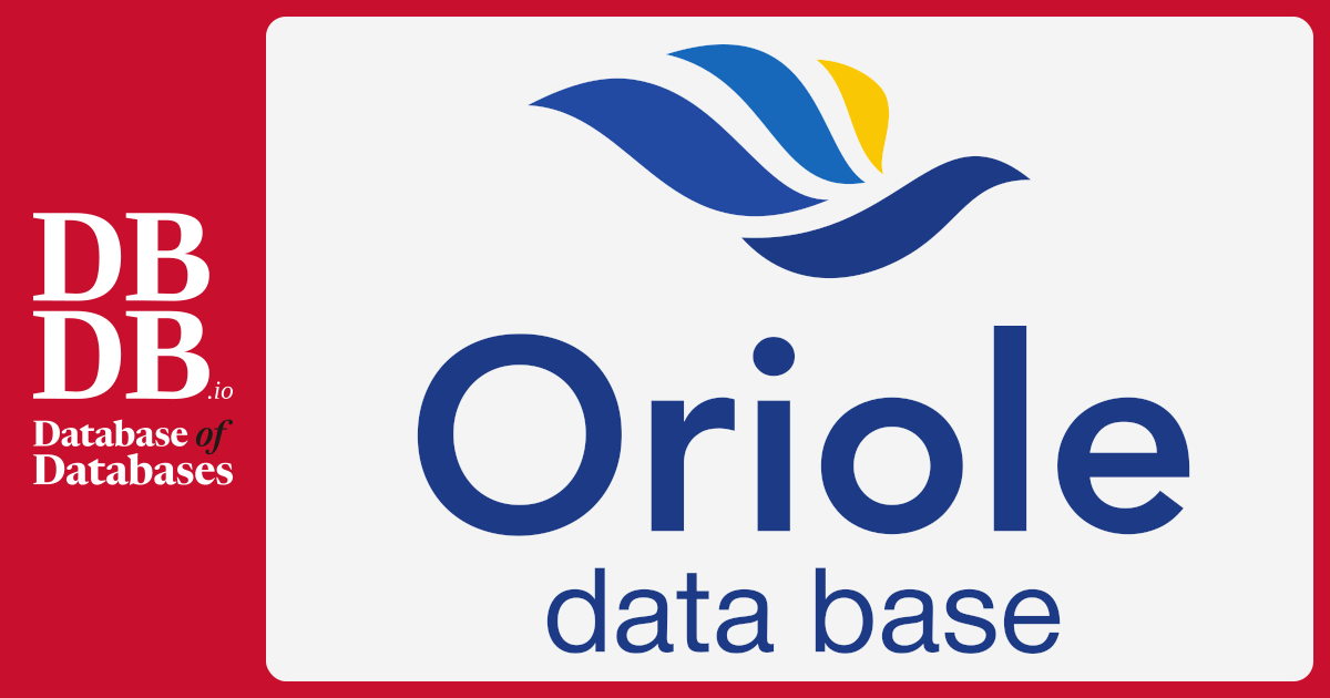 OrioleDB · Database of Databases