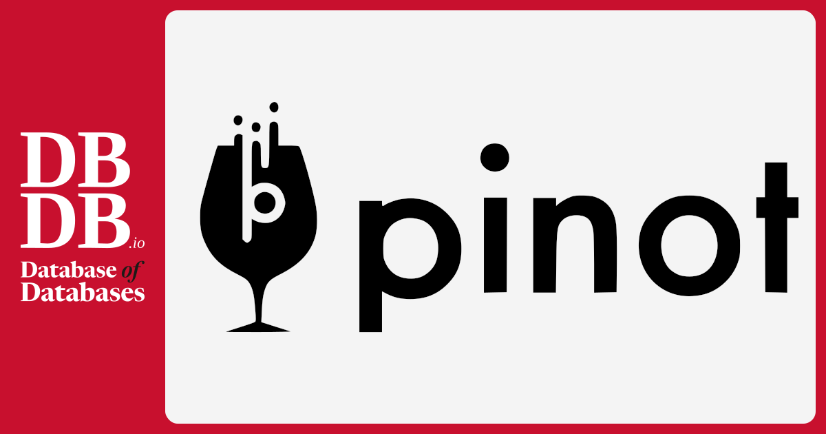 Pinot · Database of Databases