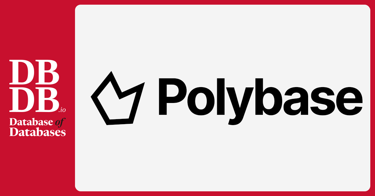 Polybase · Database of Databases