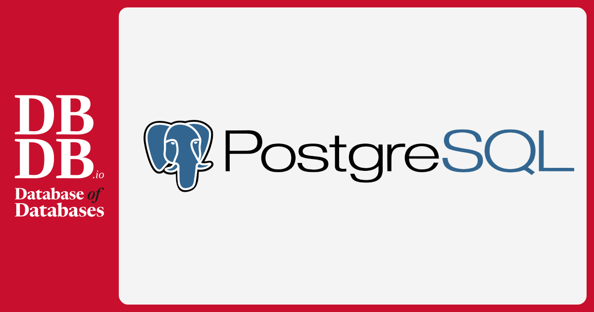 PostgreSQL · Database of Databases