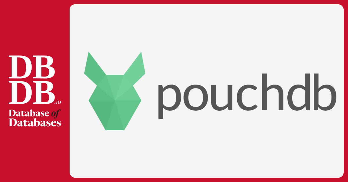 PouchDB · Database of Databases