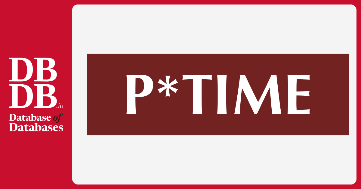 Oracle Ptime P*TIME · Database of Databases