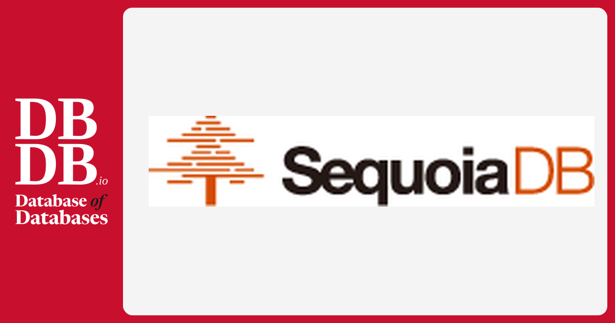 SequoiaDB · Database of Databases