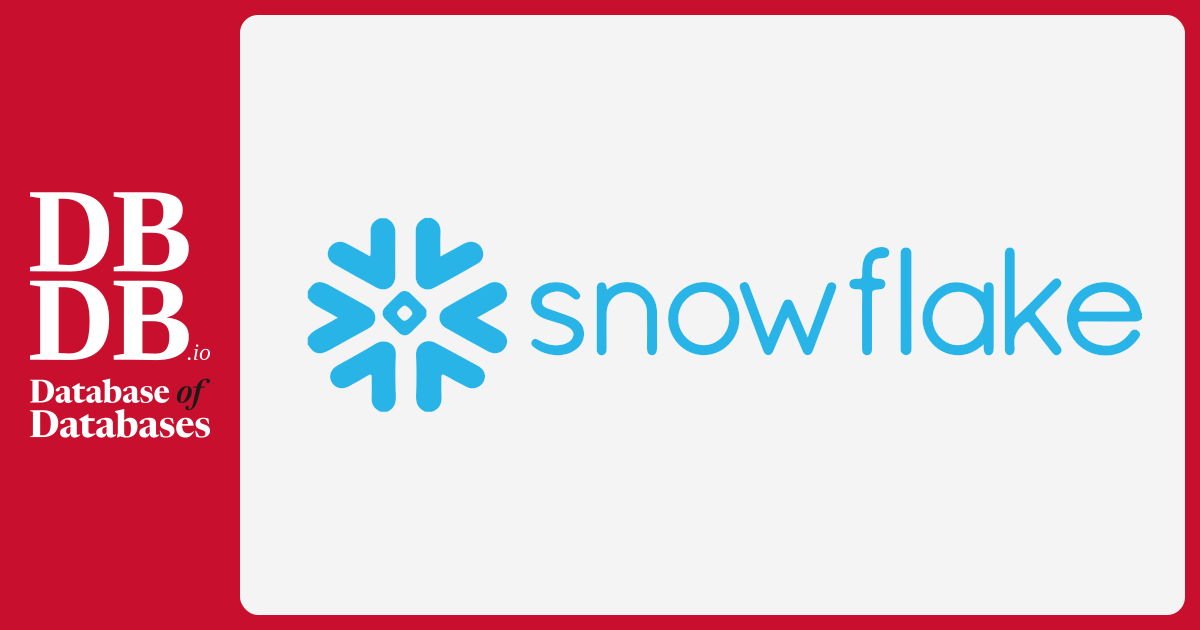 Snowflake · Database of Databases