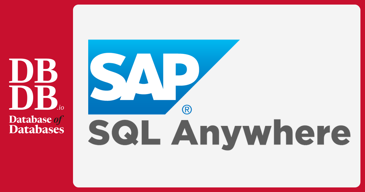 SQL Anywhere · Database of Databases