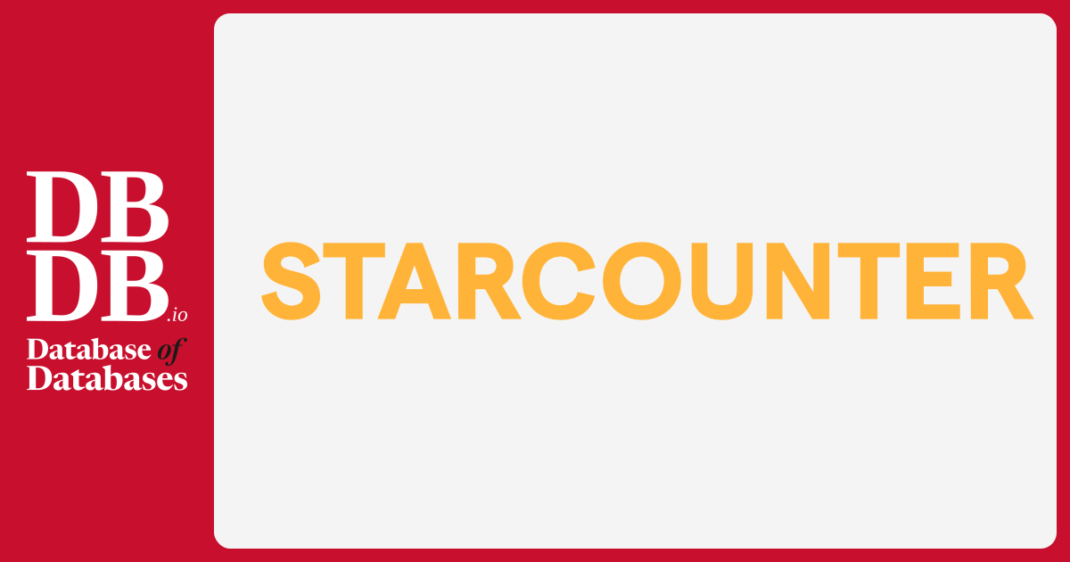 Starcounter · Database of Databases