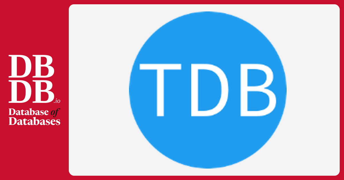 Tab Database TabDB · Database of Databases