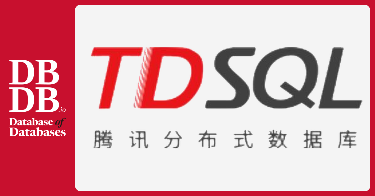TDSQL · Database of Databases