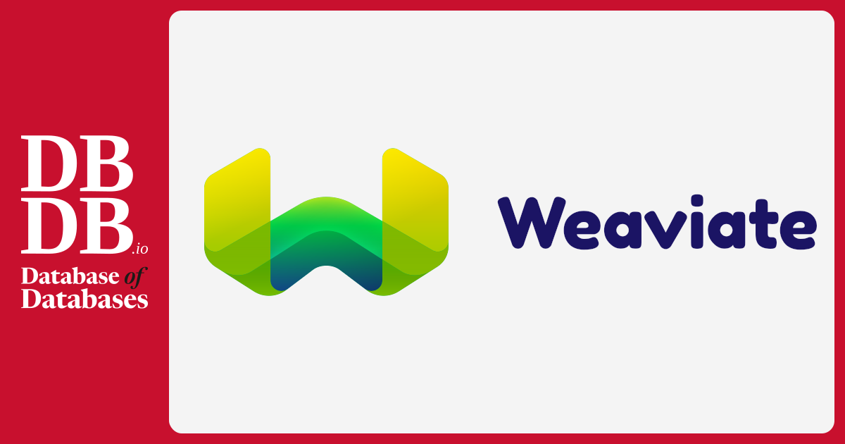 Weaviate · Database of Databases