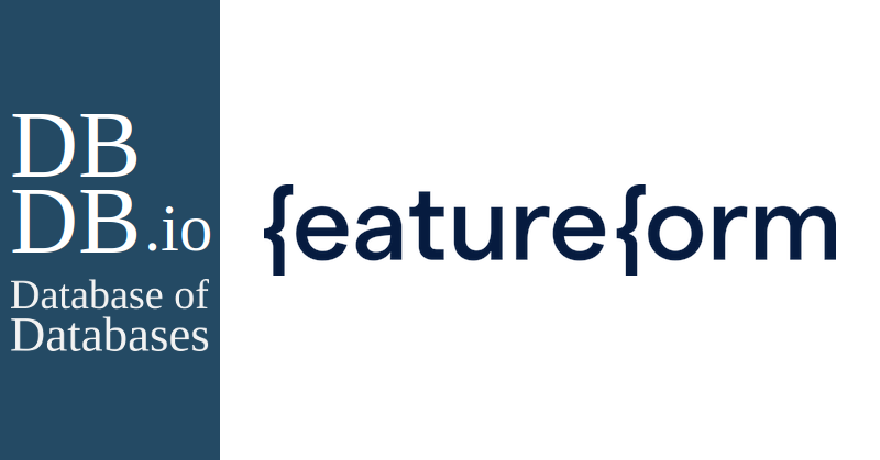 FeatureForm - Database of Databases
