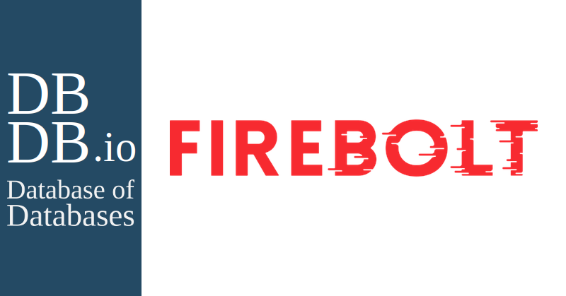 Database of Databases - Firebolt