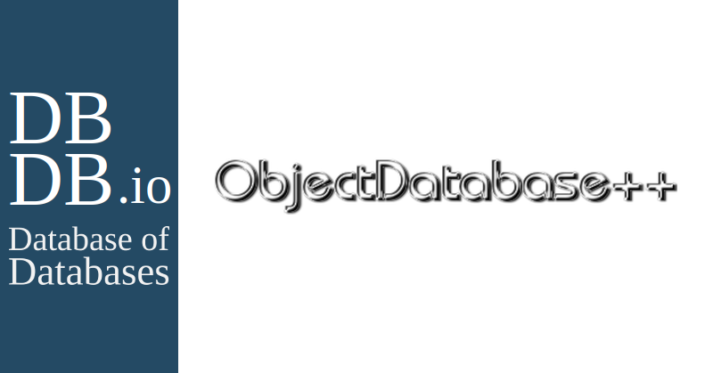 ObjectDatabase++ - Database of Databases