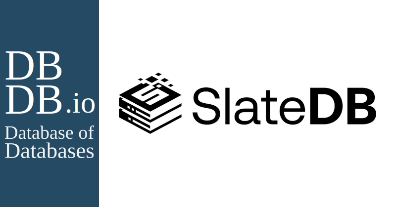 SlateDB - Database of Databases